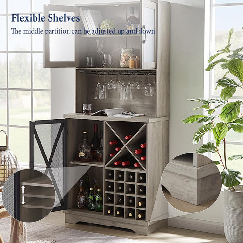 Gracie Oaks Guydra 31.5'' Bar Wayfair